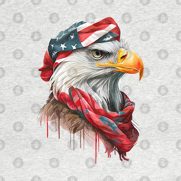 Cool American Eagle #1 by Chromatic Fusion Studio